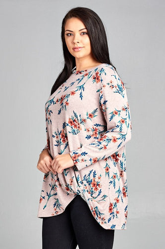 God’s Grace Floral Top - Ella’s Arrow