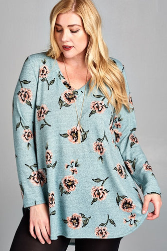 Love Feeling Loved Floral Top - Ella’s Arrow