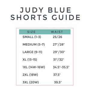 Judy Blue Americana Jean Shorts - Ella’s Arrow