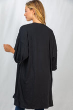 Load image into Gallery viewer, Not Another Chance Black Cardigan - Ella’s Arrow
