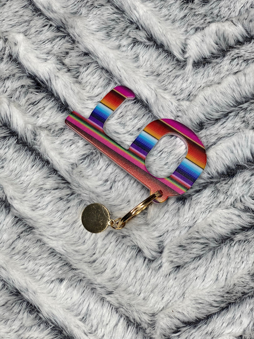 Serape No Touch Keychain - Ella’s Arrow