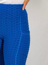 Load image into Gallery viewer, Work It Royal Blue Leggings
