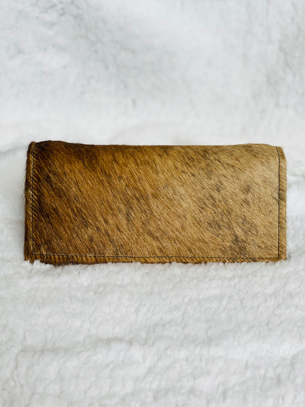 Cowhide Snap Wallet - Ella’s Arrow