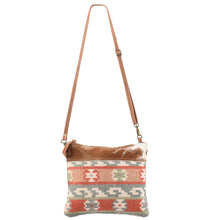 Load image into Gallery viewer, Hannah Leather and Canvas Bag - Ella’s Arrow
