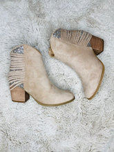 Load image into Gallery viewer, Very G Gypsy Sparkle Taupe Booties - Ella’s Arrow
