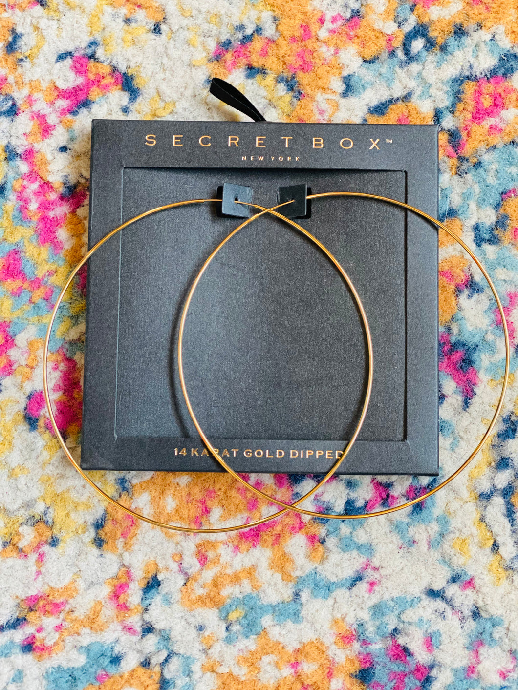 Metallic Super Hoop Earrings