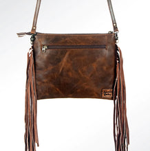 Load image into Gallery viewer, Clementine Cowhide Purse with Fringe - Ella’s Arrow
