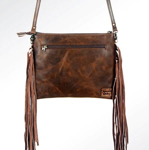 Clementine Cowhide Purse with Fringe - Ella’s Arrow