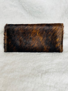 Cowhide Snap Wallet - Ella’s Arrow