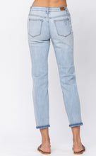 Load image into Gallery viewer, Judy Blue Light Wash Distressed Boyfriend Fit Jeans - Ella’s Arrow
