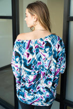 Load image into Gallery viewer, Some Day Teal Dolman Top - Ella’s Arrow
