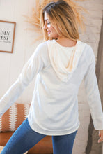 Load image into Gallery viewer, My Maria Ivory Hoodie - Ella’s Arrow
