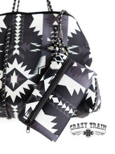 Load image into Gallery viewer, Cozumel Nights Aztec Print Tote - Ella’s Arrow
