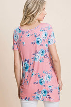 Load image into Gallery viewer, Still The One Pink Floral Top - Ella’s Arrow
