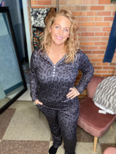 Load image into Gallery viewer, Lazy Day Leopard Print Lounge Set - Ella’s Arrow
