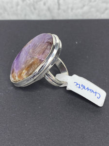 Charoite Oval Ring - Ella’s Arrow