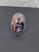 Load image into Gallery viewer, Sodalite Large Oval Ring - Ella’s Arrow
