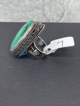 Load image into Gallery viewer, Malachite Long Teardrop Ring - Ella’s Arrow
