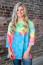 Load image into Gallery viewer, Always Here Tie Dye Top - Ella’s Arrow
