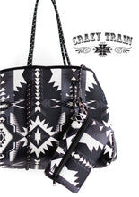 Load image into Gallery viewer, Cozumel Nights Aztec Print Tote - Ella’s Arrow
