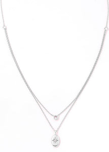 Layered Star Studded Necklace - Ella’s Arrow