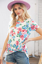 Load image into Gallery viewer, Still The One Ivory Floral Top - Ella’s Arrow
