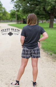 Southwestern Summer Aztec Shorts - Ella’s Arrow