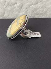 Load image into Gallery viewer, Maligano Jasper Large Oval Ring - Ella’s Arrow
