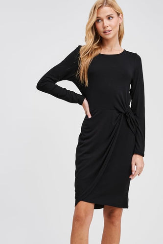 Perfectly Mine Black Dress - Ella’s Arrow