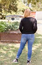 Load image into Gallery viewer, Crazy Train Mid Wash Distressed Skinny Jeans - Ella’s Arrow
