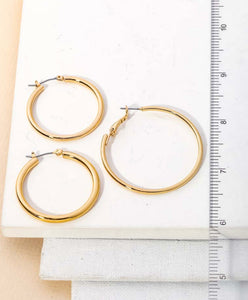 Assorted Hoop Earring Set - Ella’s Arrow