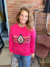 Load image into Gallery viewer, Wild Country Pink Sweatshirt - Ella’s Arrow
