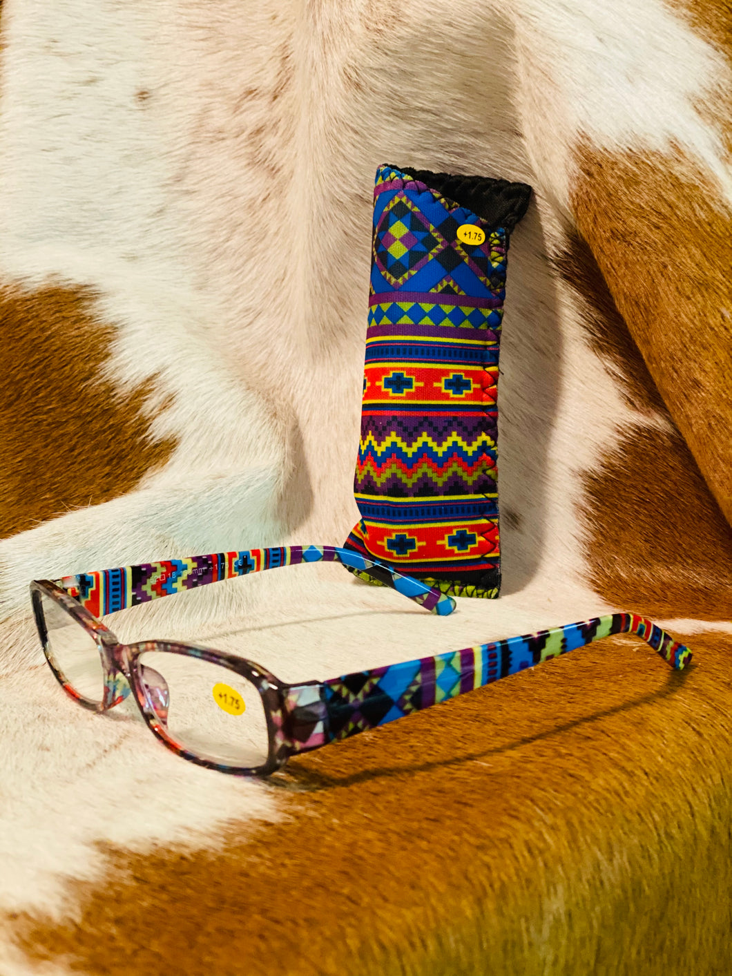 Blue Multicolored Aztec Readers - Ella’s Arrow