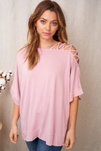 Load image into Gallery viewer, Until You Are Gone Blush Top - Ella’s Arrow
